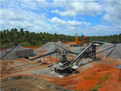 萤石矿山生产流程 